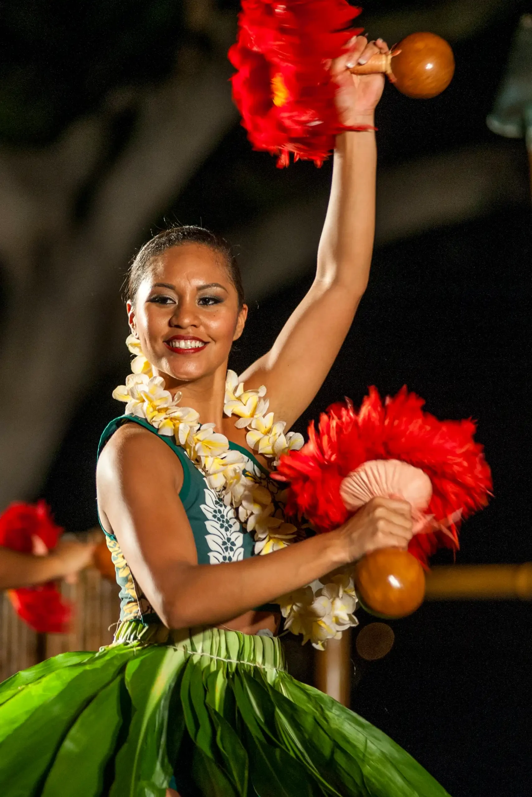 Das Royal Kona Resort veranstaltet jeden Abend Luau-Shows für die Gäste von Hannes Hawaii Tours.